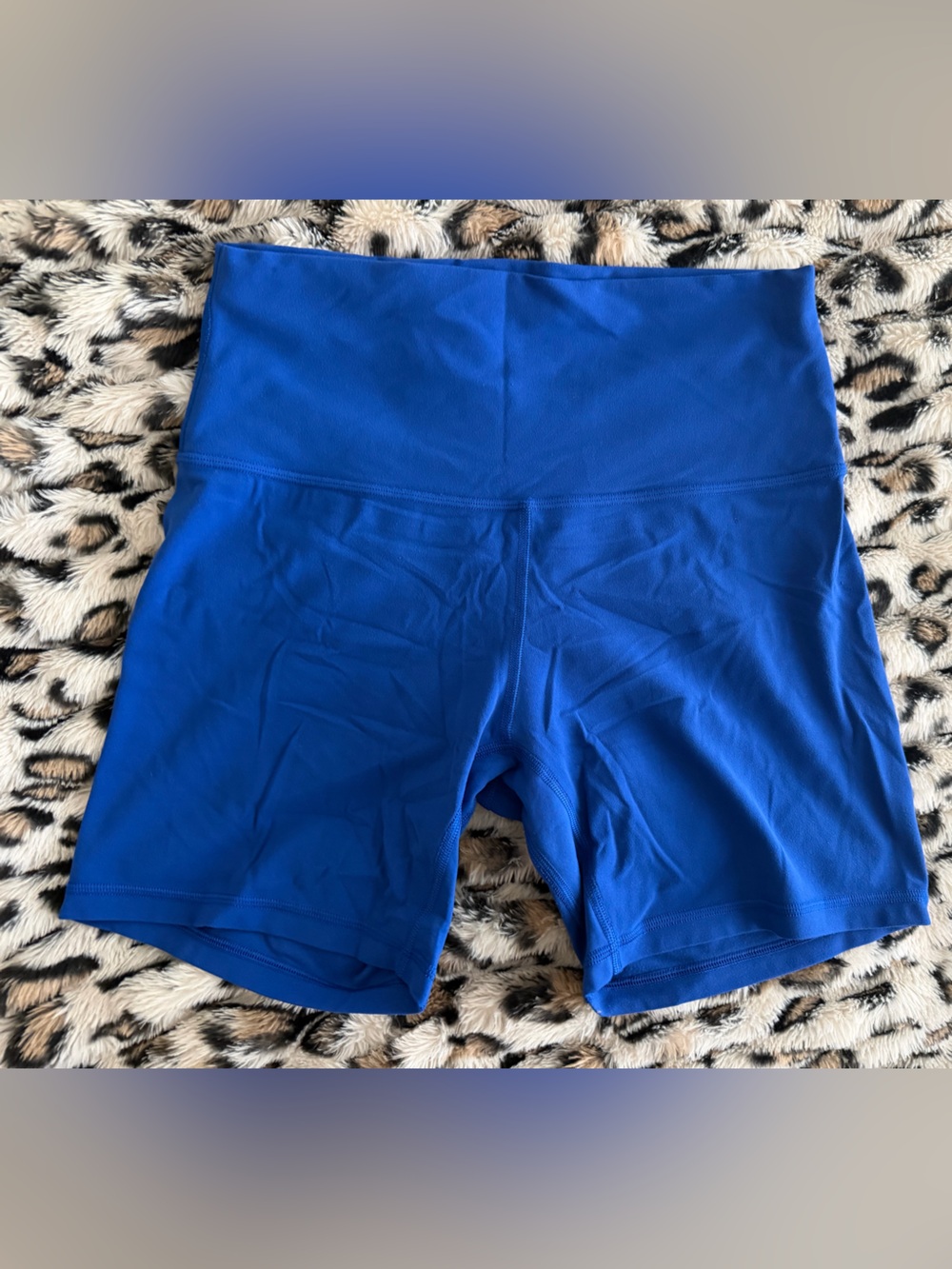 Women’s High-Rise Lululemon Align Short — Royal Blue